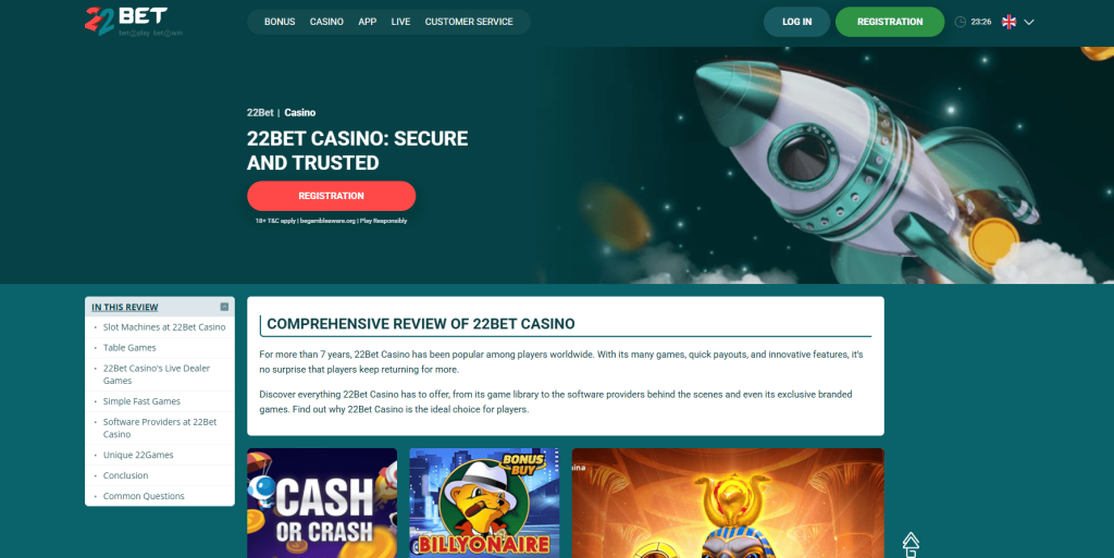 22Bet Casino