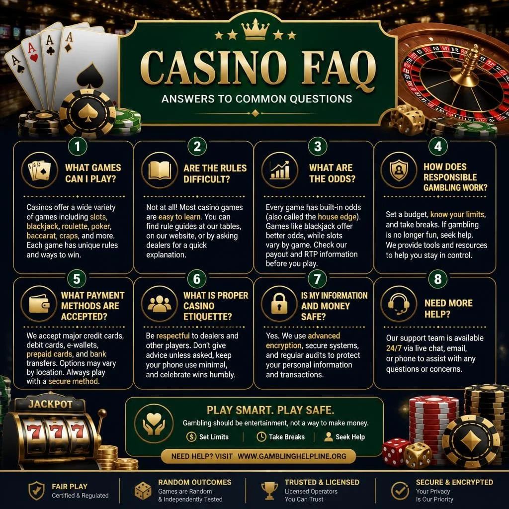 FAQ казино